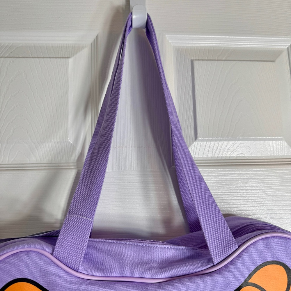 NWT. Disney Parks Walt Disney World Figment Head Retro Canvas Large Tote Bag. - Picture 8 of 13
